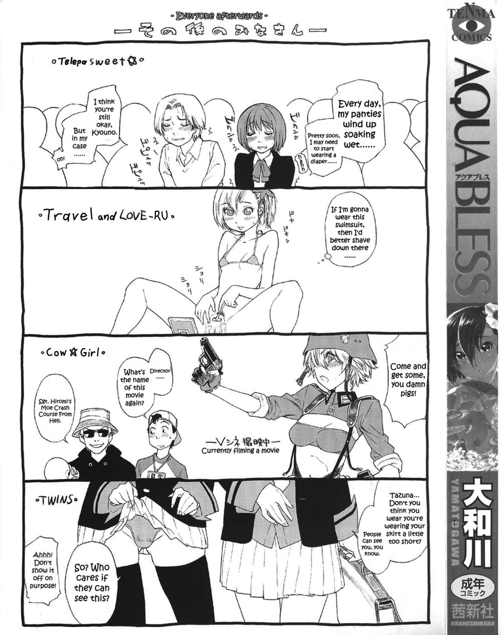 Hentai Manga Comic-Aqua Bless-Chapter 9-Telepa Sweet-11